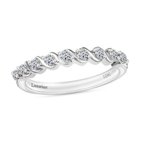 Luxuriant Lab Grown Diamond G-H SI 0.25 ctw Band Ring in 10K Yellow Gold (Size 10.0)