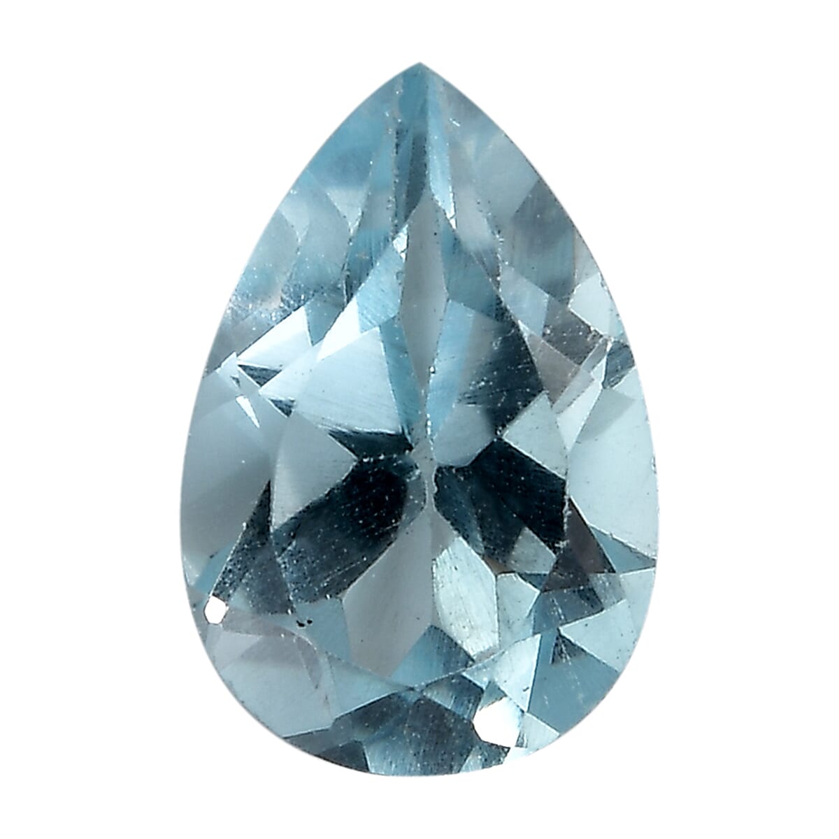 Blue Topaz (Pear 9x6 mm) 1.30 ctw Loose Gemstone