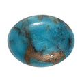 Mojave Blue Turquoise (Ovl 9x7 mm) 1.84 ctw Loose Gemstone - Sticky add to cart bar