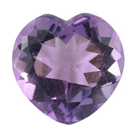 Bolivian Amethyst (Hrt 8 mm) 1.40 ctw Loose Gemstone