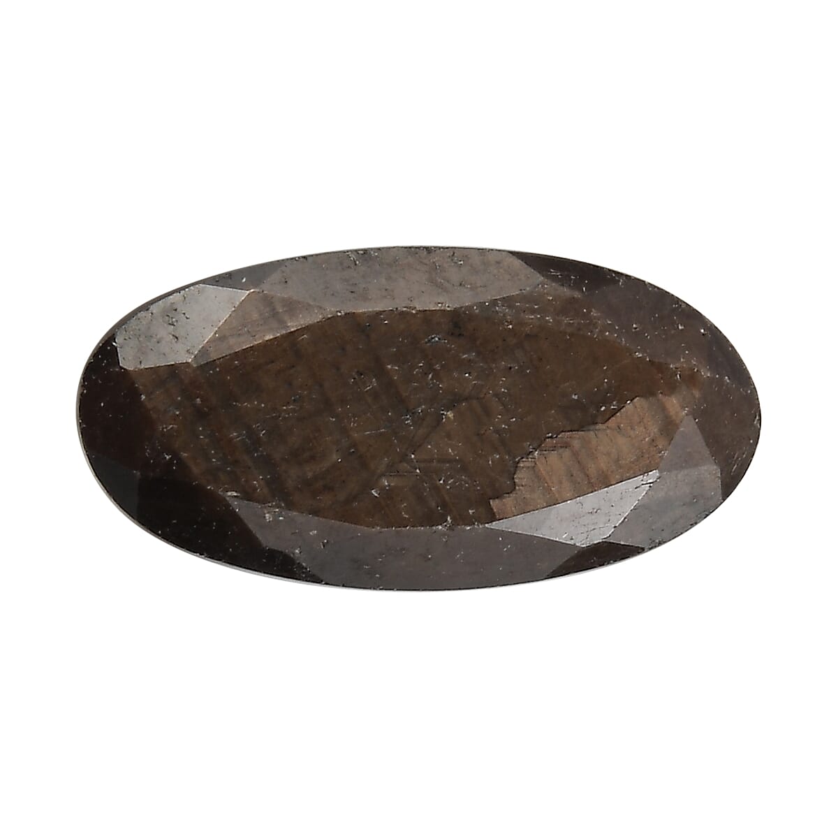 Chocolate Sapphire (Ovl 12x6 mm) 2.77 ctw Loose Gemstone