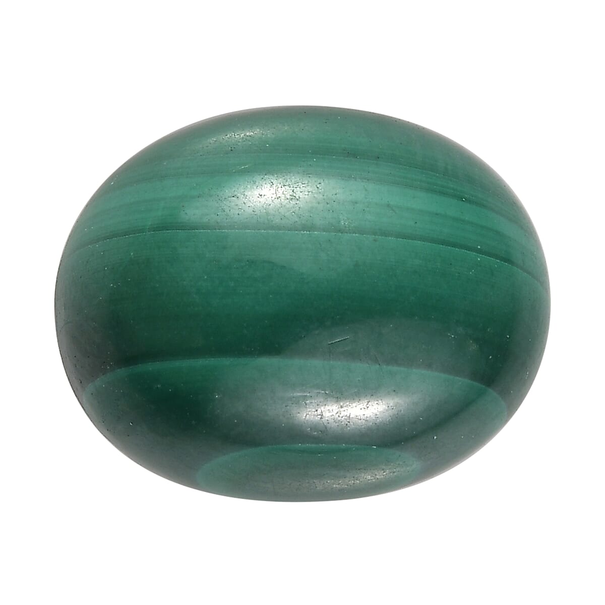 AA African Malachite (Ovl 10x8 mm) 3.28 ctw Loose Gemstone