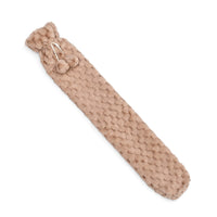 Pink Rubber and Plush Sleeve Hot Water Bag (28.74"x4.72")