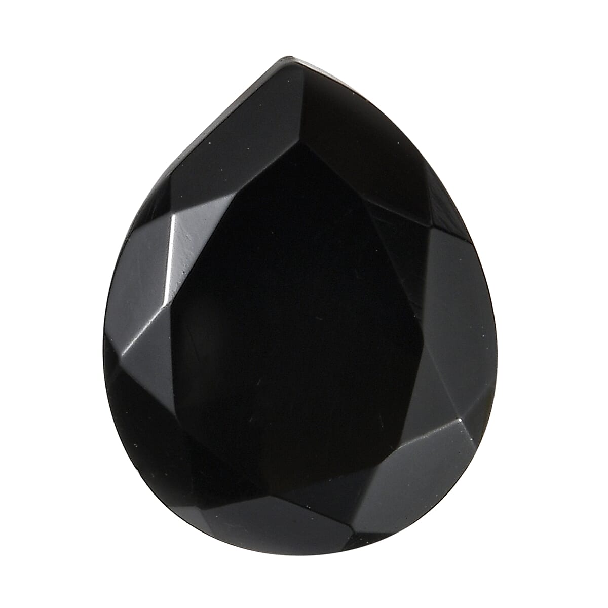 AA Black Obsidian (Pear 10x8 mm) 1.98 ctw Loose Gemstone
