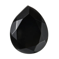 AA Black Obsidian (Pear 10x8 mm) 1.98 ctw Loose Gemstone