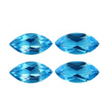Blue Topaz Set of 4 (Mrq 7x3.5 mm) 1.61 ctw Loose Gemstone - Sticky add to cart bar
