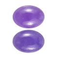 AA Purple Jade (D) Set of 2 (Ovl 7x5 mm) 1.74 ctw Loose Gemstone - Sticky add to cart bar