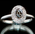 Iliana 18K White Gold Diamond (I2) Mounting Ring (Size 10.0) 0.21 ctw - Sticky add to cart bar