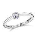 IGI Certified Luxuriant Lab Grown Diamond E-F VS Solitaire Ring in 10K Yellow Gold (Size 10) 1.00 ctw - Sticky add to cart bar