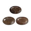 Chocolate Sapphire Set of 3 (Ovl 6x4 mm) 1.54 ctw Loose Gemstone - Sticky add to cart bar