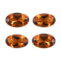 Santa Ana Madeira Citrine Set of 4 (Ovl 5x3 mm) 0.88 ctw Loose Gemstone - Sticky add to cart bar