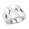 D'Joy Sterling Silver Bamboo Band Ring (Size 10.0) (4.50 g) - Sticky add to cart bar