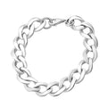 D'Joy Sterling Silver Fancy Link Chain Bracelet (6.50 In) (14.50 g) - Sticky add to cart bar