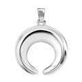 D'Joy Horn Pendant without Chain in Sterling Silver 7.35 Grams - Sticky add to cart bar