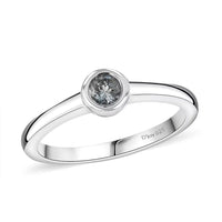 D'Joy Mozambique Garnet Solitaire Ring in 18K Vermeil YG Over Sterling Silver (Size 10.0) 0.35 ctw