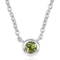 D'Joy Mozambique Garnet Necklace (18 Inches) in 18K Vermeil YG Over Sterling Silver 0.35 ctw - Sticky add to cart bar