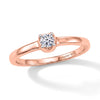 Rose Gold Over Sterling Silver