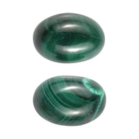 African Malachite Set of 2 (Ovl 7x5 mm) 1.63 ctw Loose Gemstone