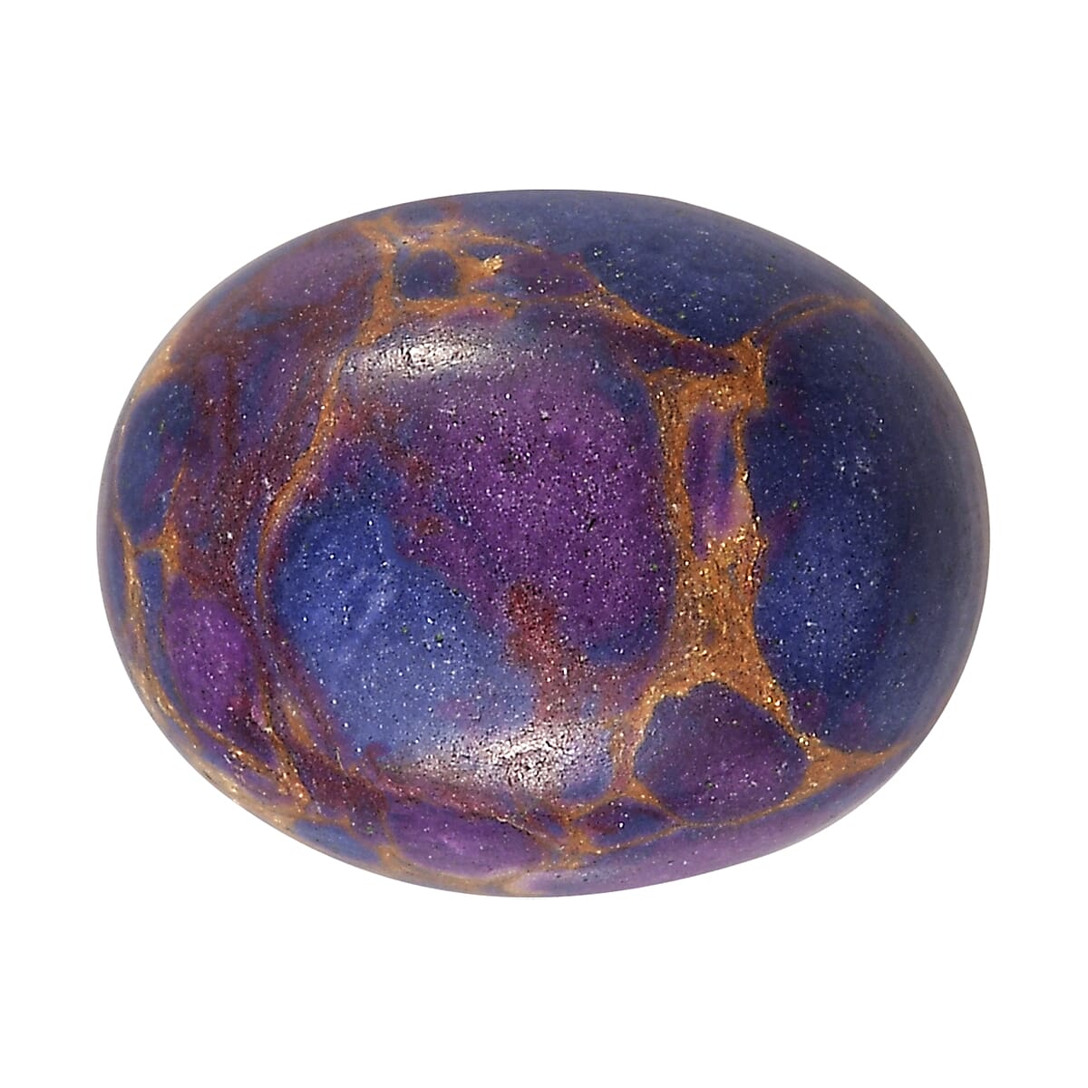 Mojave Purple Turquoise (Ovl 10x8 mm) 2.48 ctw Loose Gemstone