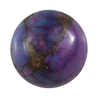 Mojave Purple Turquoise (Rnd 7 mm) 1.40 ctw Loose Gemstone