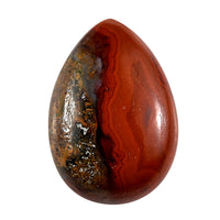 Slice Agate (Pear 10x7 mm) 1.50 ctw Loose Gemstone