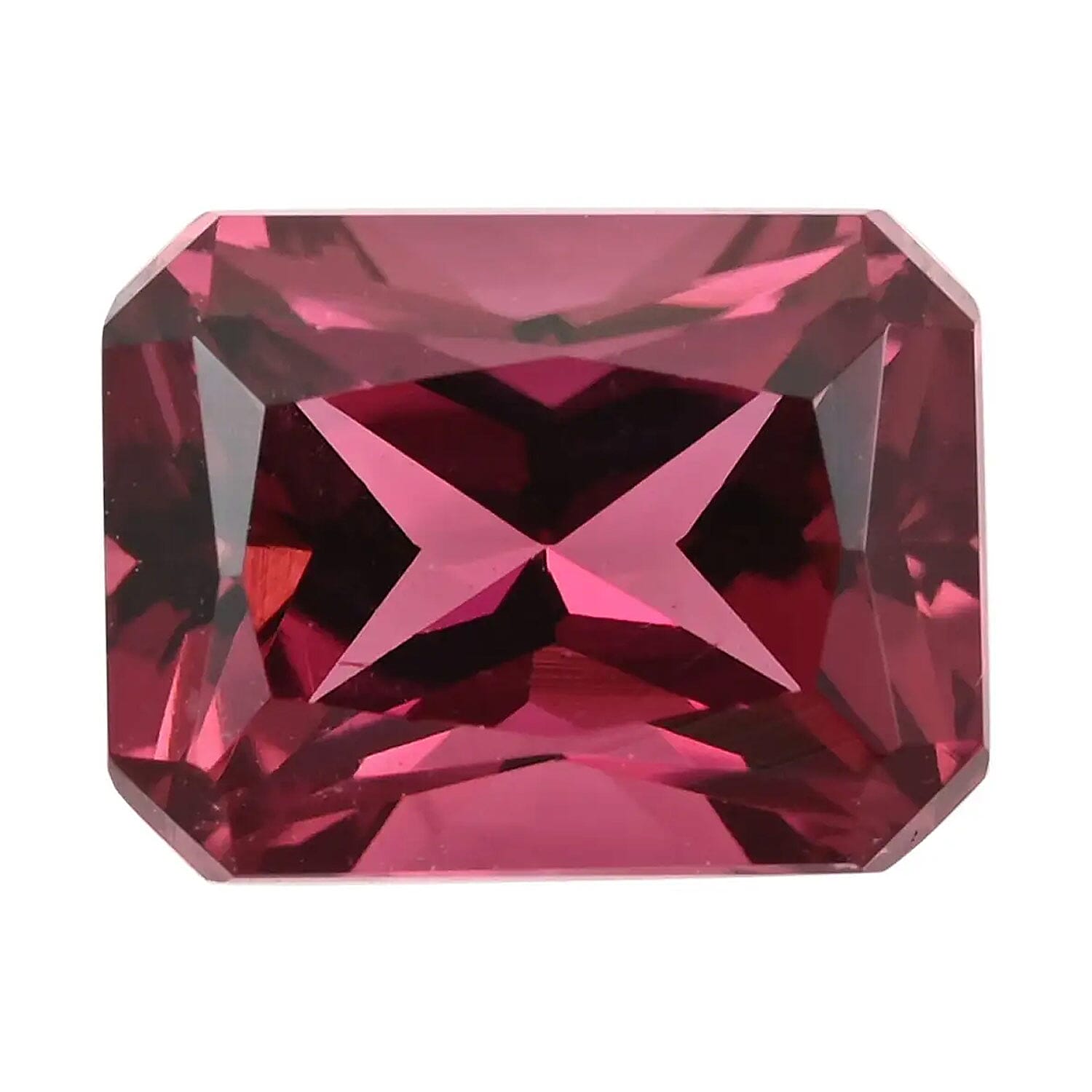 Certified & Appraised AAAA Ouro Fino Rubellite (Oct Free Size) 6.00 ctw