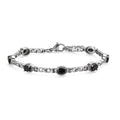 EverTrue African Amethyst Bracelet in Stainless Steel (7.00 In) 3.70 ctw - Sticky add to cart bar
