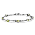 EverTrue African Amethyst Bracelet in Stainless Steel (7.00 In) 3.70 ctw - Sticky add to cart bar