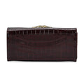 Tamsy Wine Faux Leather Wallet - Sticky add to cart bar