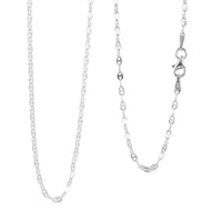 Nova Chain Necklace in Sterling Silver4.10 Grams 24 Inches