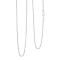 Made In Italian Sterling Silver Coryana Chain Necklace 30 Inches 4.30 Grams - Sticky add to cart bar