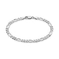 Italian made Sterling Silver Link Chain Bracelet (7.00 In) 3.90 Grams - Sticky add to cart bar