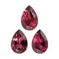 AA Orissa Rose Garnet Set of 3 (Pear 6x4 mm) 1.50 ctw Loose Gemstone - Sticky add to cart bar