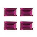 Set of 4 Premium Lab Created Ruby (Oct 5x3 mm) 1.56 ctw Loose Gemstone - Sticky add to cart bar