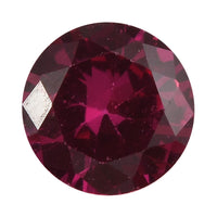AA Lab Created Ruby (Rnd 7.5 mm) 3.55 ctw Loose Gemstone
