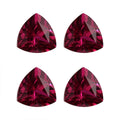 Set of 4 Lab Created Ruby (Trl 5.5 mm) 2.88 ctw Loose Gemstone - Sticky add to cart bar