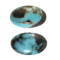 Set of 2 Sierra Nevada Turquoise (Oval 5x3 mm) 0.49 ctw Loose Gemstone - Sticky add to cart bar