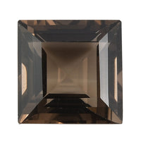 AA Brazilian Smoky Quartz (Sqr 10 mm) 3.75 ctw Loose Gemstone