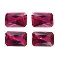 Set of 4 Lab Created Ruby (Oct 6x4 mm) 2.52 ctw Loose Gemstone - Sticky add to cart bar