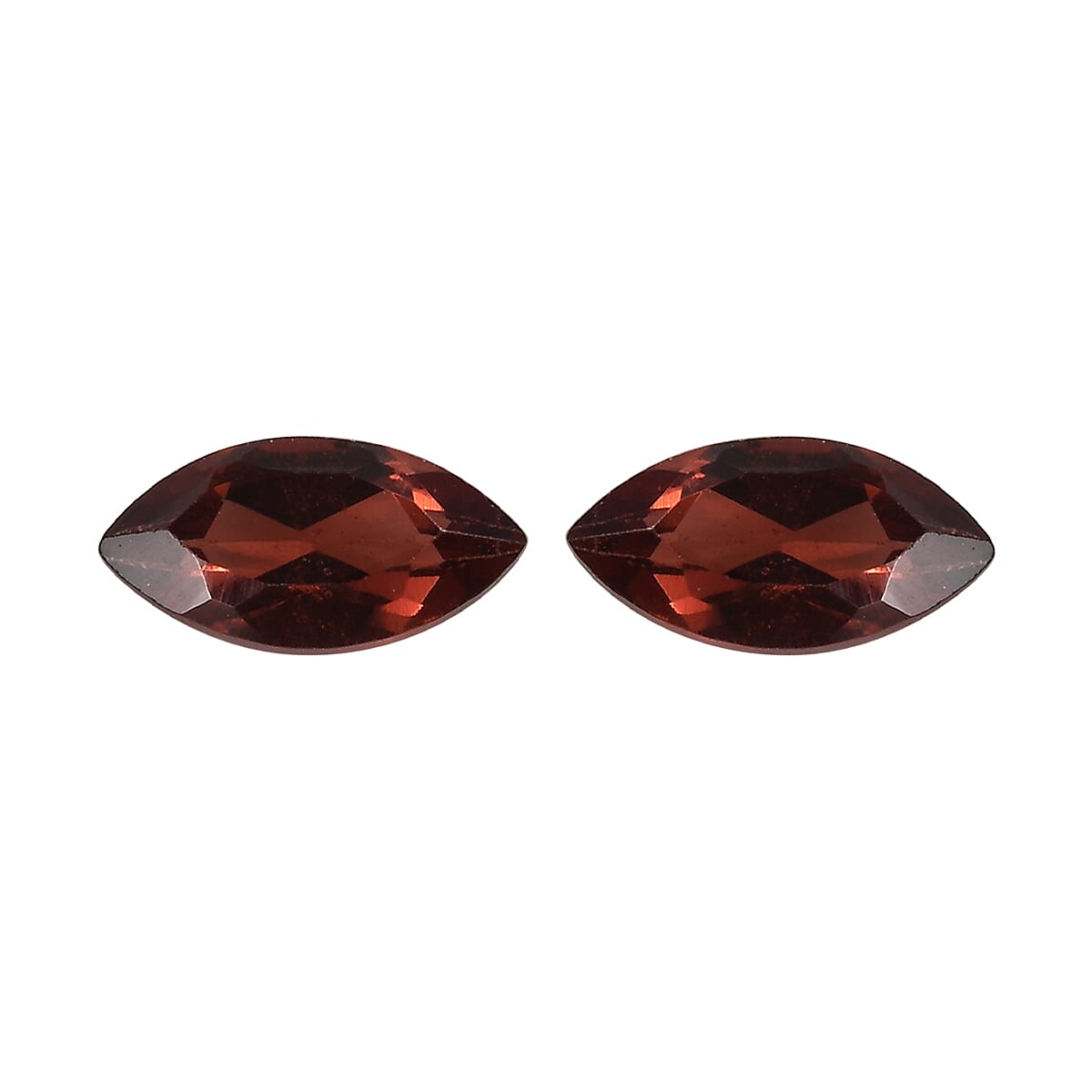 Set of 2 Mozambique Garnet (Mrq 6x3 mm) 0.54 ctw Loose Gemstone