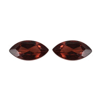 Set of 2 Mozambique Garnet (Mrq 6x3 mm) 0.54 ctw Loose Gemstone