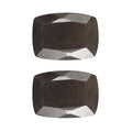 Set of 2 Silver Sapphire (Cush 7x5 mm) 1.96 ctw Loose Gemstone - Sticky add to cart bar