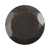 Silver Sapphire (Rnd 10 mm) 3.45 ctw Loose Gemstone