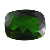 Chrome Diopside (Cush 8x6 mm) 1.10 ctw Loose Gemstone