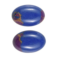 Set of 2 Mojave Purple Turquoise (Oval 6x4 mm) 0.95 ctw Loose Gemstone