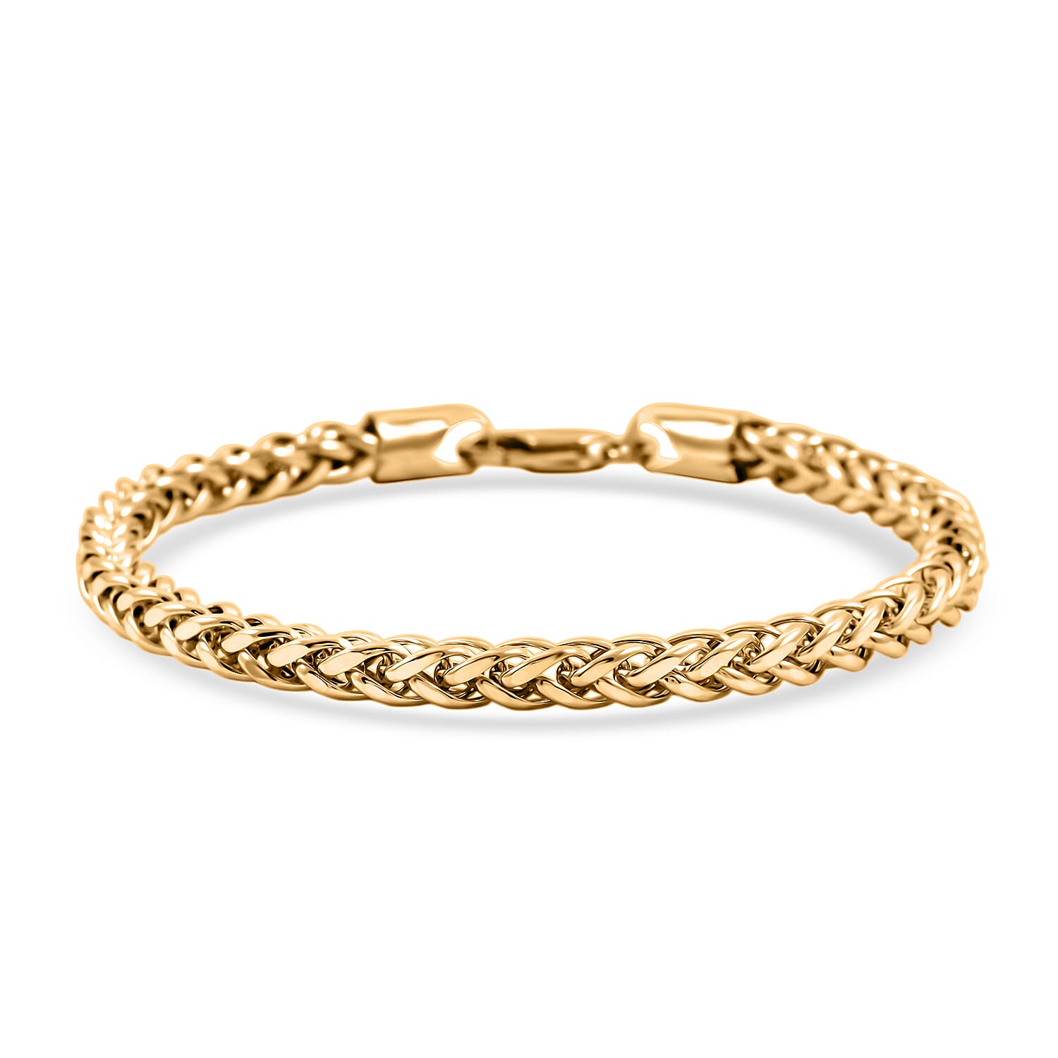 Palma Chain Bracelet in 10K Yellow Gold (8.00 In) 8.25 Grams