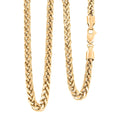 4.10mm Palma Chain Necklace in 10K Yellow Gold 19.85 Grams 22 Inches - Sticky add to cart bar