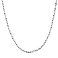 Fancy Link Chain Necklace in Stainless Steel 18-20 Inches