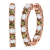 Rose Gold Over Sterling Silver