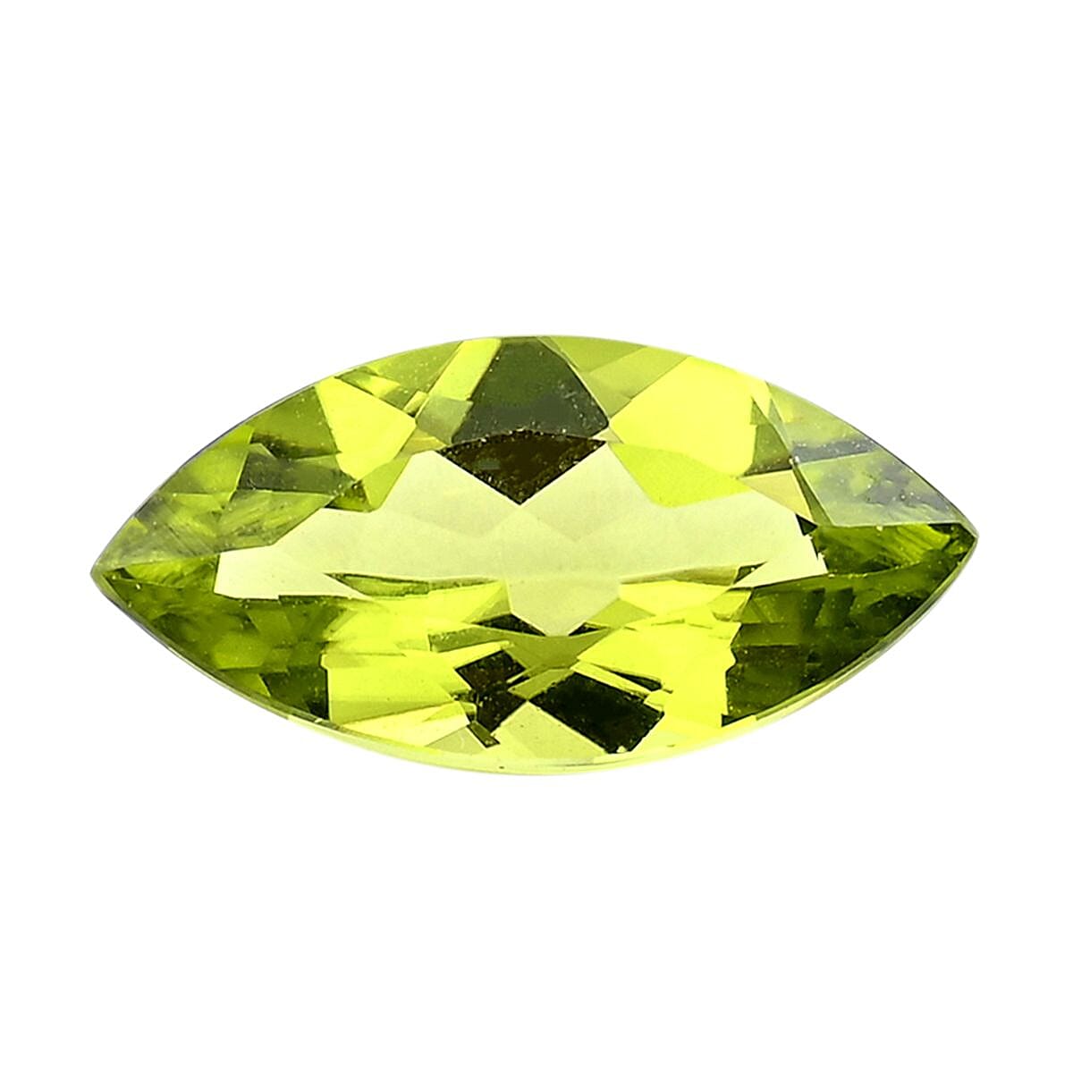 AAAA Kashmir Peridot (Mrq 14x7 mm) 2.50 ctw